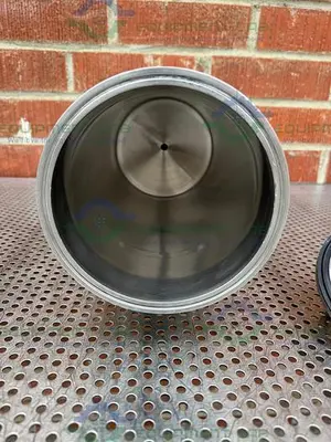 Unbranded 6 Liter Stainless Steel Vessel w/ ITT Vavle 1/2" Sanitary Fitting