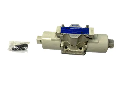 USED YUKEN HYDRAULIC DIRECTIONAL CONTROL VALVE 31.5MPA SHELFWARE