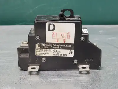USED SQUARE D QOM125VHL