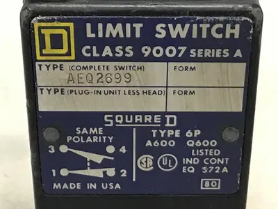 USED SQUARE D 9007-AEQ2699