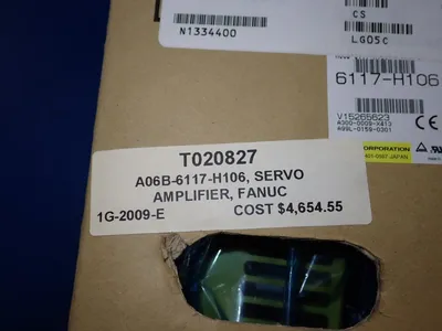 New | in-Stock FANUC A06B6117H106 Amplifiers | HGR 24 #741250