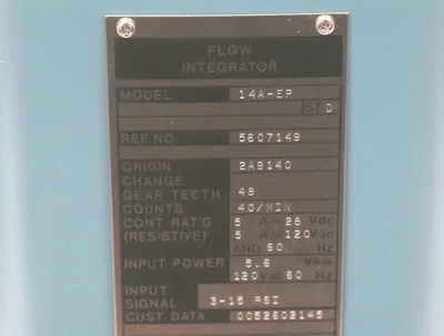 NEW FOXBORO 14A-EP PNEUMATIC INTEGRATOR 14AEP