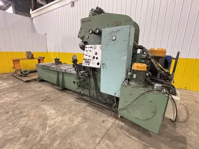 1/2" X 13' BOLDRINI MODEL #RIB0-13-HY HYDRAULIC HEAD FLANGER & DISHING MACHINE: STOCK #23190