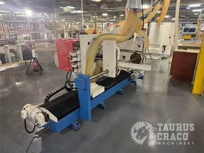 Used 2019 E-CHAIN E0T-640 DOUBLE TRIM SAW Trim Saws Ontario CA | Taurus Craco Machinery Inc #1316542