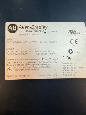Allen Bradley 1606-Xls960E-3 /A Power Supply (5.2.3)