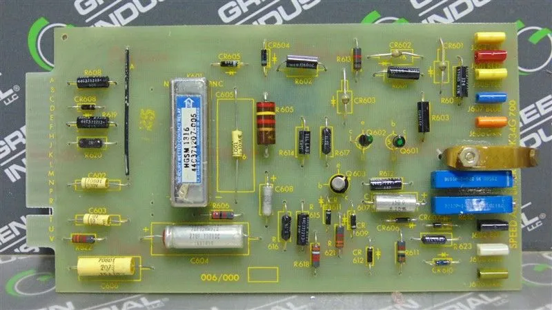 General Electric 1589K34G700 Speed Amplifier Board 44A307714 Used