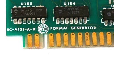 HUGHES-PETERS RC-A151-A-B FORMAT GENERATOR BOARD RCA151AB