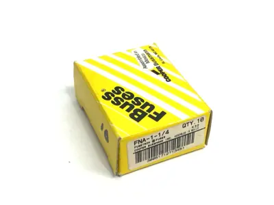 USED COOPER BUSSMANN FUSETRON TIME-DELAY FUSES