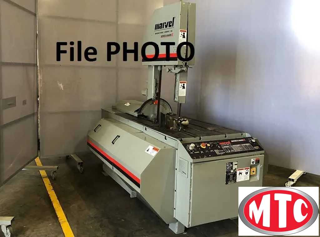 Used 2010 MARVEL SERIES 8 MARK III | Vertical band Saws