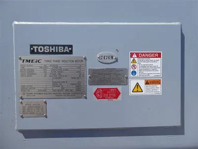 400 HP Toshiba TEMiC Electric Motor Frame 400T 514 RPM 4160V E-OK TIKE-DCK11 New