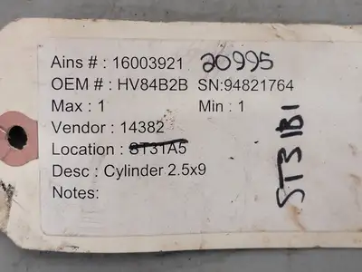USED PARKER 02.50CBB2HLT14AC9.000