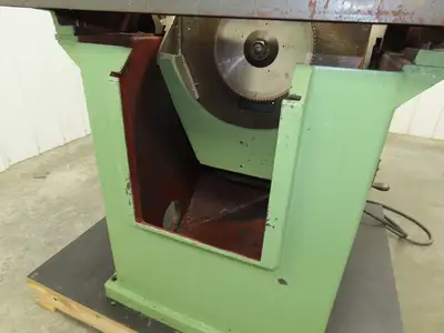 Tannewitz U Woodworking Miter Table Saw 20" Blade 5hp 230/460V Tilting Arbor
