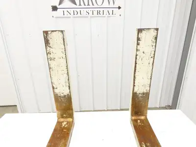 Bolzoni BX1250X500 A 4x42" Class 2 Steel Forklift Forks 16" Carriage 1-Pair