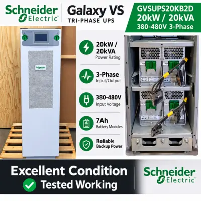 Used Schneider Electric GVSUPS20KB2D Uninterruptible Power Supplies | American Industrial Supply Co. #1544293