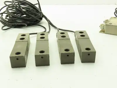 HBM BLC-1.25K  3750 Lb Load Cell for Industrial Floor Scale 15000 Lb  Set of 4