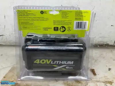 Ryobi OP4060A1 40V 6Ah Battery, New