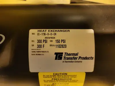 NEW THERMAL TRANSFER PRODUCTS EC-1736-9-0-CN