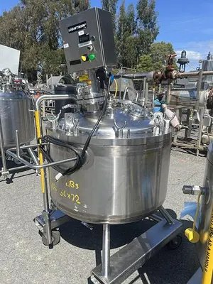 Tank, 65 Gallon (250 Liters), Inconel, Jacketed, Agitated #5991198