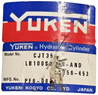 NEW YUKEN CJT35-LB100S300N-AND 2056-453