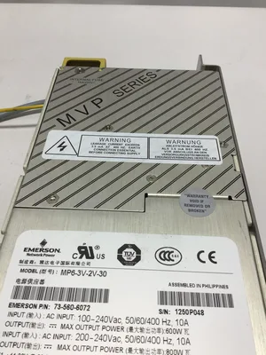 Emerson MP6-3V-2V-30 MVP Series MP6 Power Supply