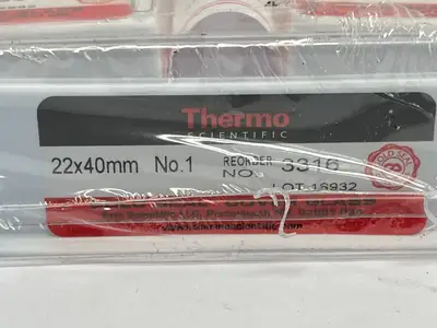 3316 | Thermo Fisher  Gold Seal Cover Glass 22x40mm 10 Pack - New