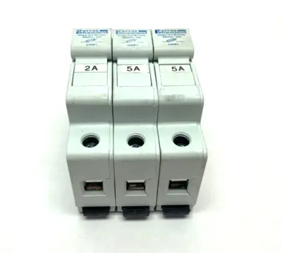 USED FERRAZ SHAWMUT ULTRASAFE MIDGET FUSE HOLDER