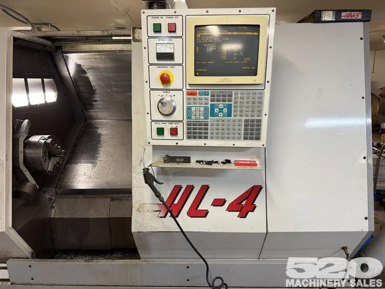1998 Haas HL-4 CNC Lathes. | 520 Machinery Sales LLC
