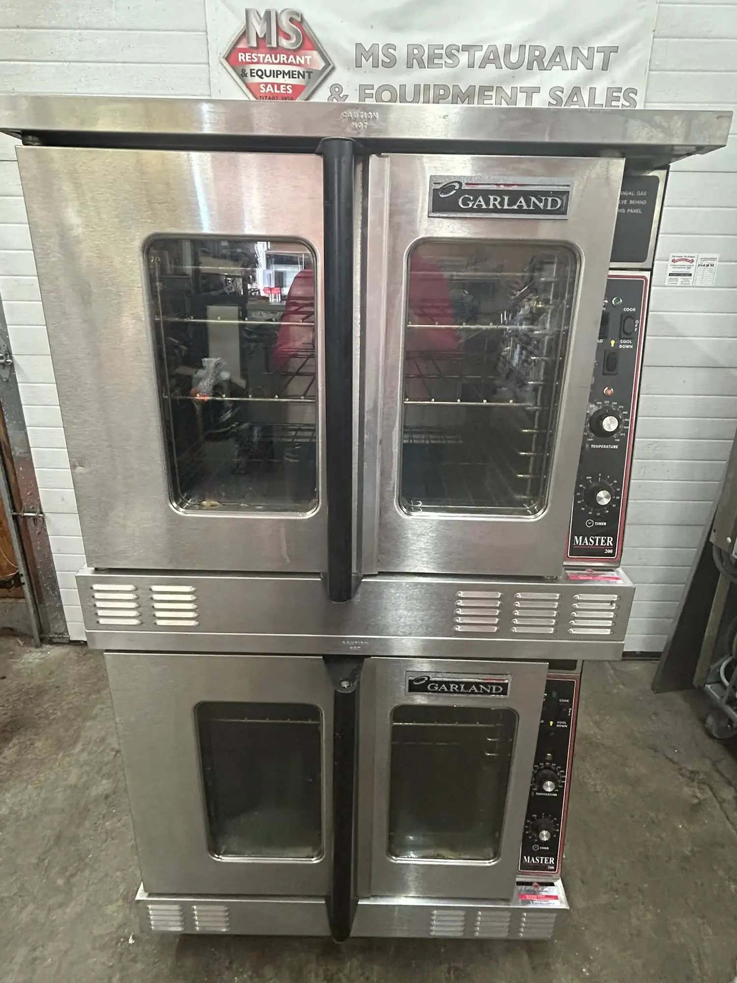 Garland MCO-GS-20S Gas Double Deck Std Depth Full Convection Oven Refurbished