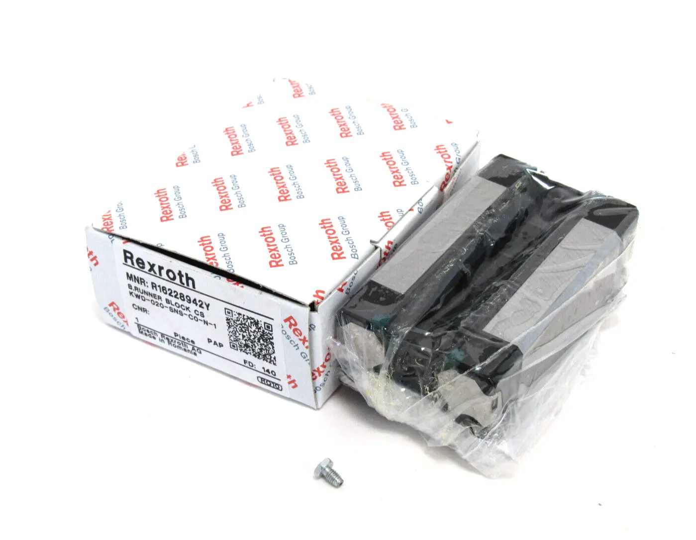 NEW REXROTH R16228942Y LINEAR RUNNER BLOCK KWD-020-SNS-C0-N-1