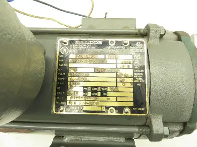 MR96101 Tigear 133 Speed Reducer Gearbox 10:1 R 5/8" LH 3Ph 460V 1/2Hp Motor Haz
