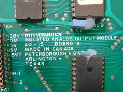 Milltronics AO-15 Isolated Analog Output Module ML10L1296 Used