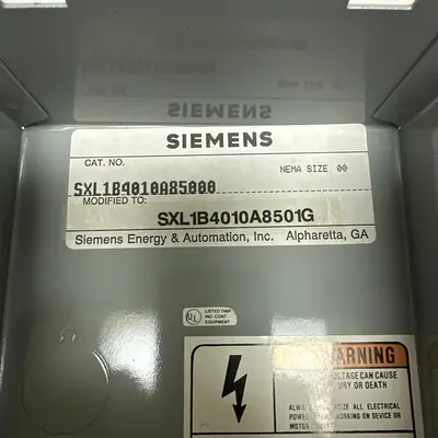 Used WESTINGHOUSE A200W1CACDW Starters | Surplus Asset Holdings #1205244
