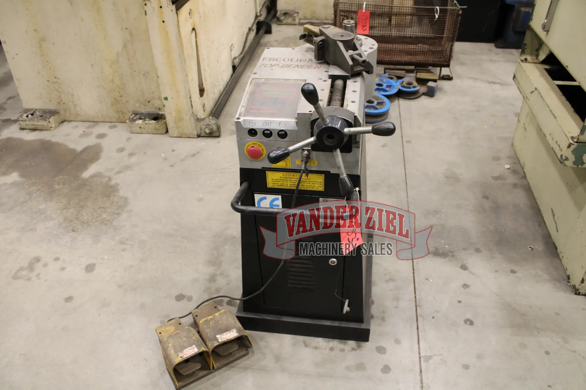 USED ERCOLINA TOP BENDER WITH DIES