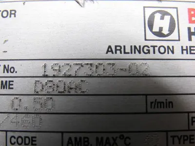 New | in-Stock BROOK HANSEN _UNKNOWN_ Motors (misc) Indiana US | Arrow Industrial #555228