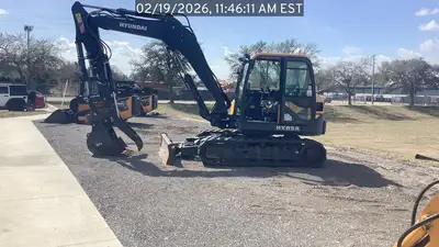 Used 2024 HYUNDAI HX85A Crawler Excavators Florida US | National Equipment Dealers #1422256