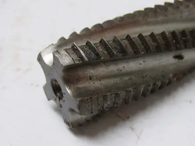 Vermont 1" 14  Spiral Plug Tap 4 Flute HHS 9" over all length For Cast Aluminum