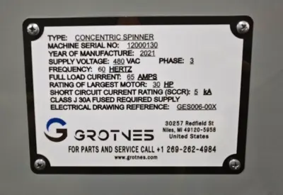 2021 GROTNES 2440/CNC-H LATHES, SPINNING | Machinery Network (15)