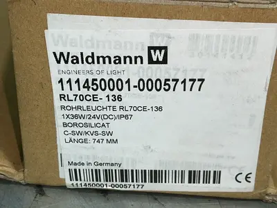 New | in-Stock WALDMANN RL70CE136 CNC Lights Ohio US | HGR 24 #1355948