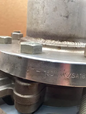 Max Seal 4″ Butterfly Valve; 53-SS-SS-SS-E-N-100; 150WOG