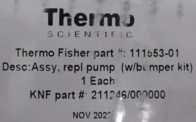 NEW THERMO SCIENTIFIC 111553-01 ANALYZER PUMP PU2737-N86