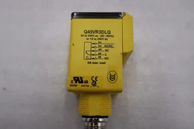 BANNER ENGINEERING Q45VR3DLQ Photoelectric Sensor - STOCK GF840