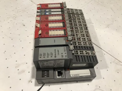 Allen Bradley 1734-AENT Point I/O 1734-FPO 3-1734-IB8S 1-1734-OB8S 2-1734-IB8