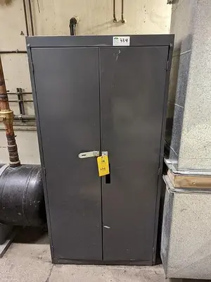 Black Storage Cabinet