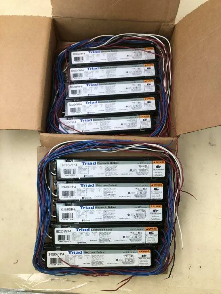 Triad B232I347HP-A 2 Lamp Outdoor Electronic T8 Ballast 347V -NIB of 10