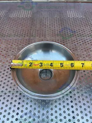 USED GLACIER TANKS B3115MP-G600-150 BOWL REDUCER 1 1/2" TO 6" SANITARY FITTINGS