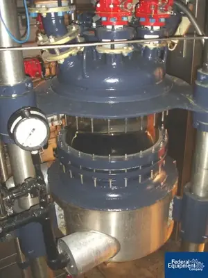 USED R&M Italia 100 Liter R & M Italia Glass Lined Reactor Set