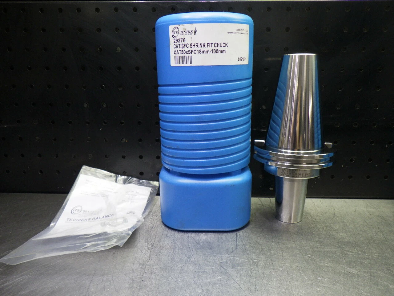Techniks CAT50 18mm Shrink Fit Tool Holder 100mm Pro 29276 (LOC49)
