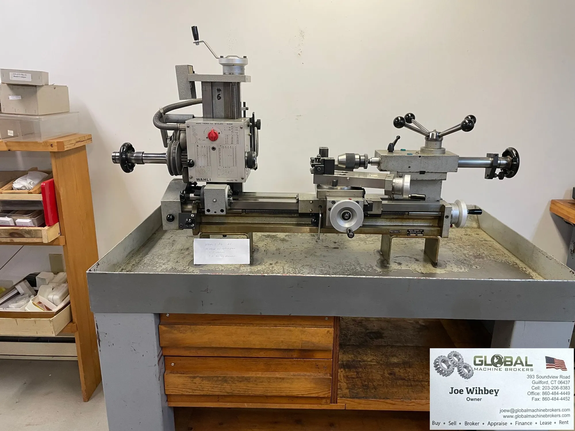 Wahli Multi 76 Multi Purpose Precision Lathe WITH LOTS OF TOOLING!