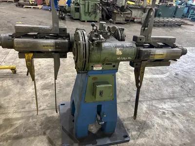 2,000 LBS X 12" LITTELL MODEL #20-12 DOUBLE END PULL OFF UNCOILER COIL REEL: STOCK #23716