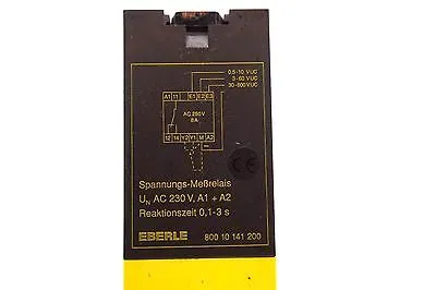 USED EBERLE 800-10-141-200 RELAY 80010141200